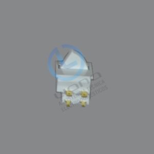 Interruptor da Lâmpada/2 POLE/SNW WHT/G-A