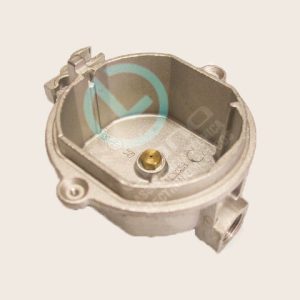 Burner base with injector Sab